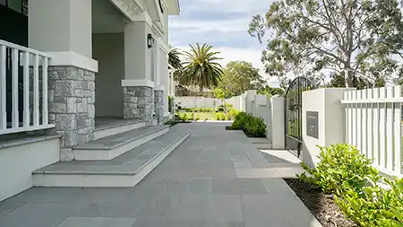 Pavers, Steps, Gate and Fencing